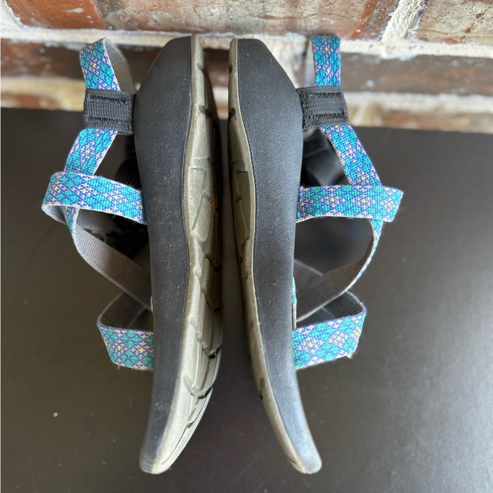 Chaco Z/ Cloud 2 Trace Eclipse Blue Toe Loop Hiki… - image 8